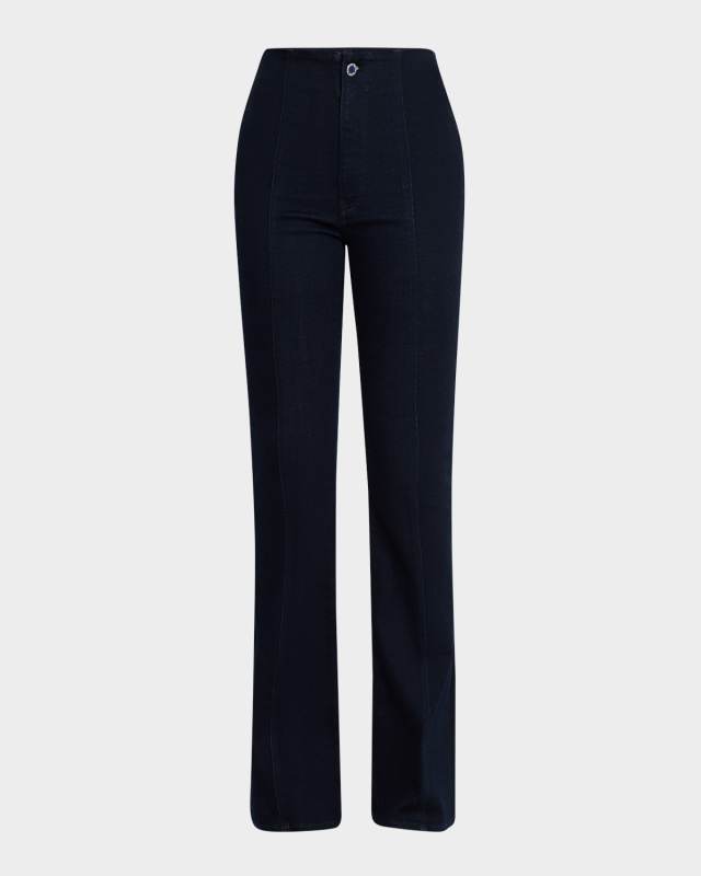 Beverly High-Rise Skinny Flare Jeans